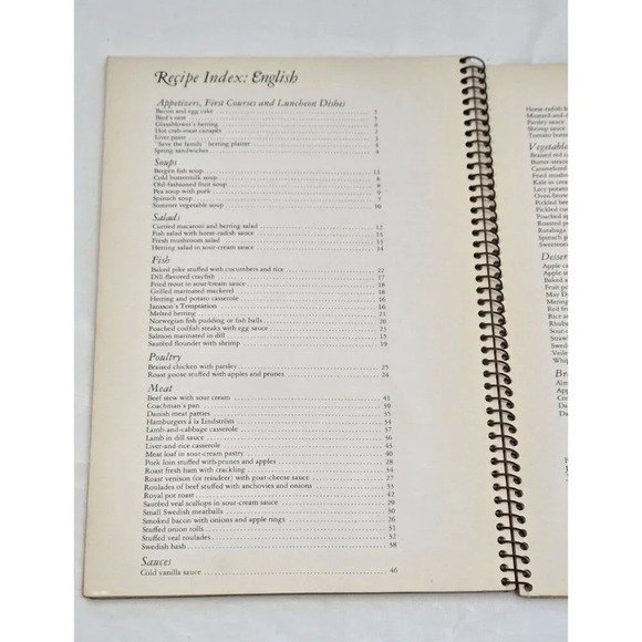 Recipes The Cooking Of Scandinavia Foods Of The World Time/Life Cookbook 1968 - Picture 5 of 8